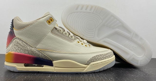 Air Jordan Retro 3 III SuperA J Balvin - Click Image to Close